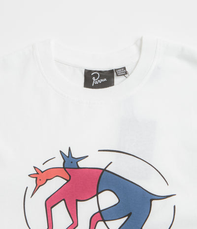 by Parra The Zoomies T-Shirt in White