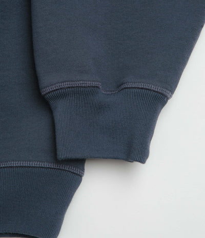by Parra Tired Champione Crewneck Sweatshirt in Navy Blue