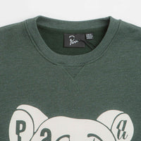 by Parra Tired Champione Crewneck Sweatshirt - Pine Green thumbnail