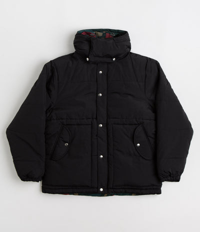by Parra Trees In Wind Puffer Jacket - Black
