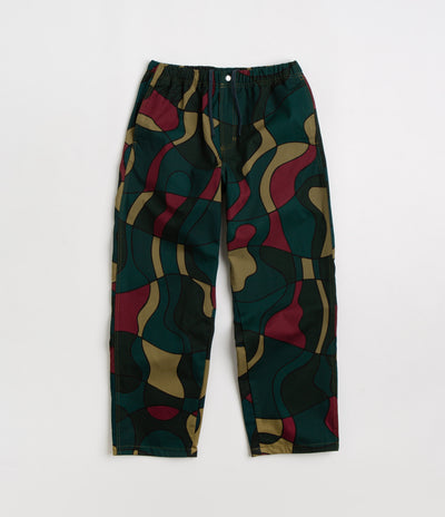 by Parra Trees In Wind Relaxed Pants - Camo Green