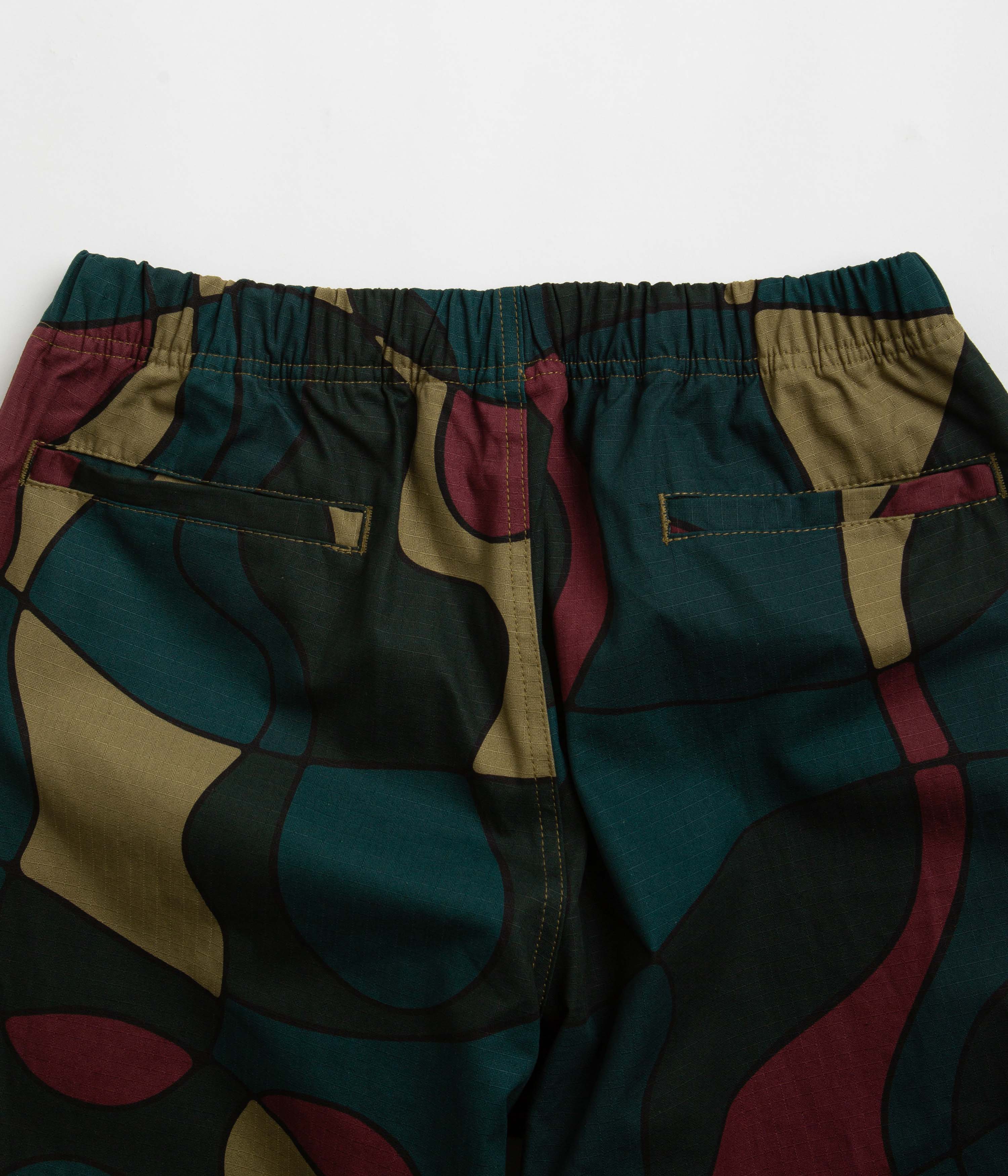 by Parra Trees In Wind Relaxed Pants - Camo Green | Flatspot