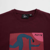 by Parra Tripped Up T-Shirt - Dark Red thumbnail