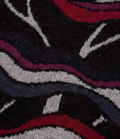 by Parra Trunks Of Trees Knitted Crewneck Sweatshirt - Pink