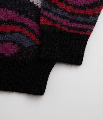 by Parra Trunks Of Trees Knitted Crewneck Sweatshirt - Pink