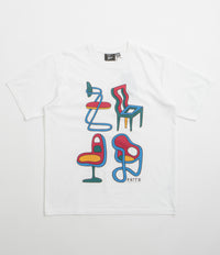 by Parra Unreasonable Chairs T-Shirt in White