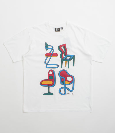 by Parra Unreasonable Chairs T-Shirt - White