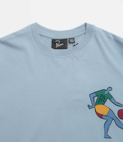 by Parra Vase Delivery T-Shirt in Light Blue