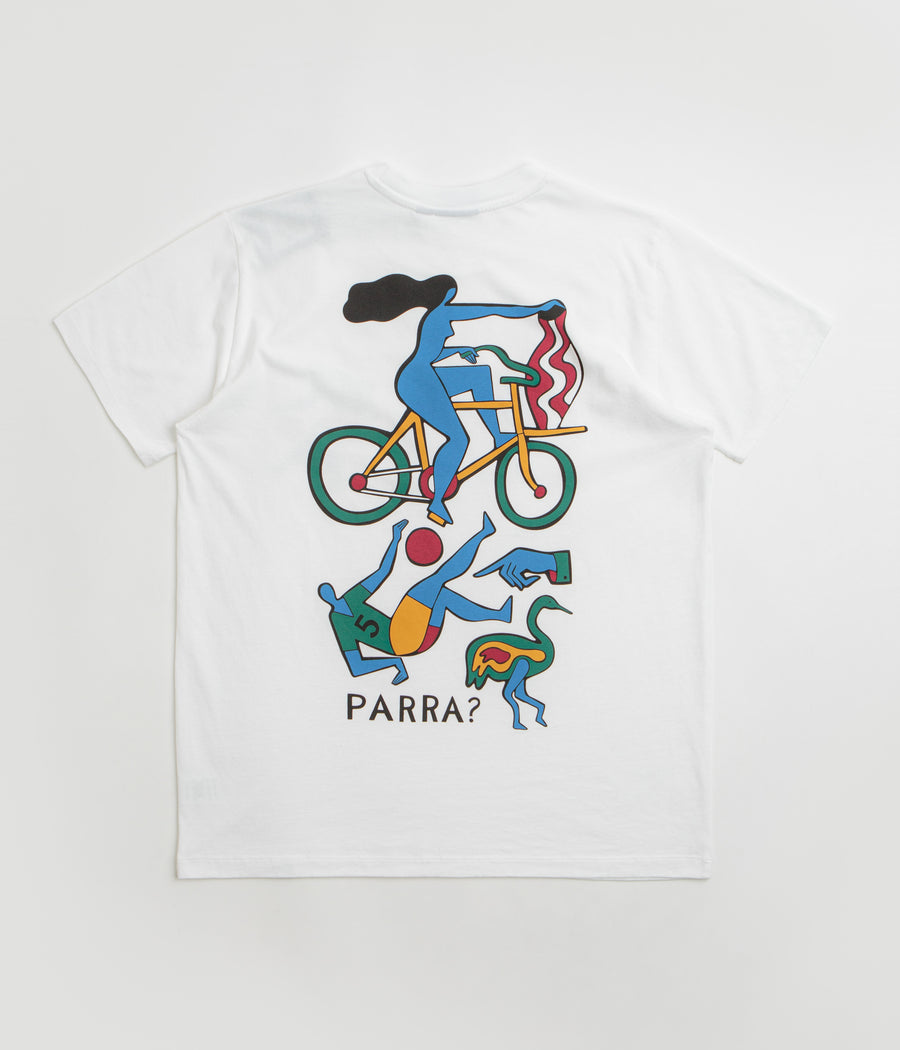 by Parra Vase Delivery T-Shirt in White