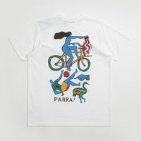 by Parra Vase Delivery T-Shirt in White thumbnail