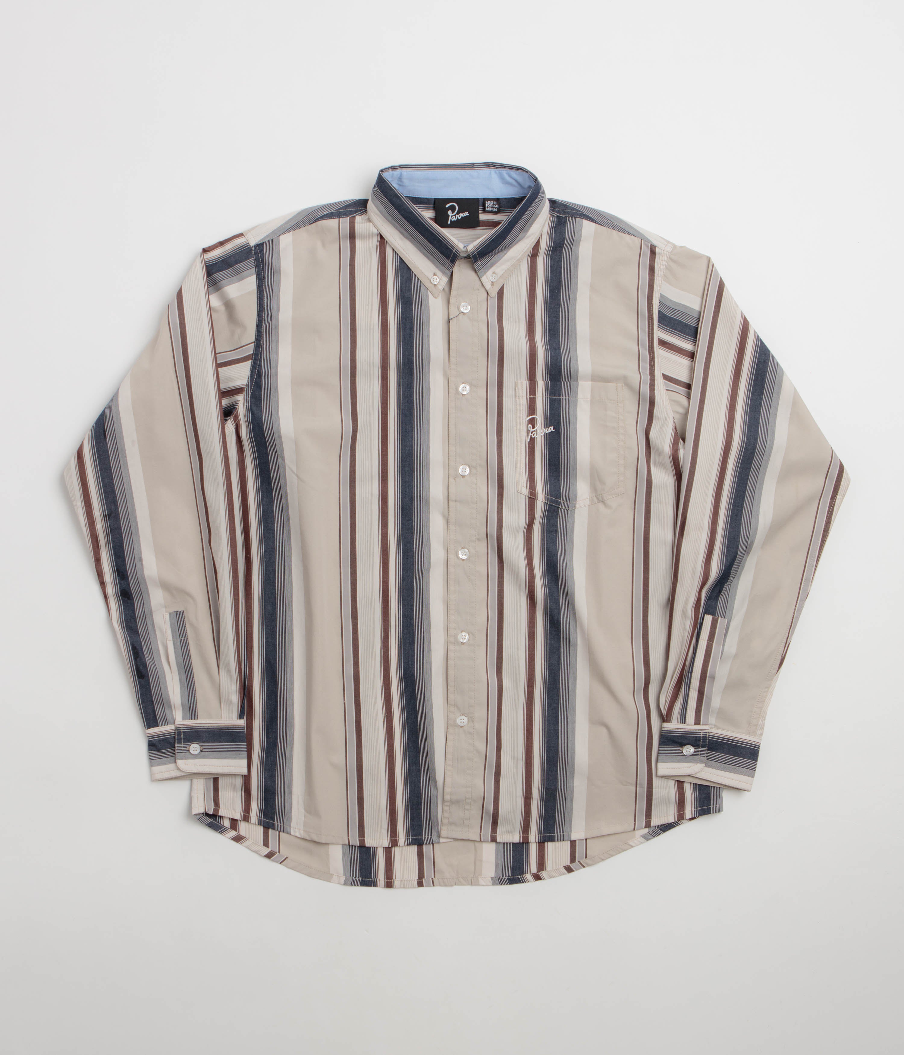 by Parra Vertical Darwin Shirt - Grey