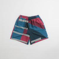 by Parra Vertical Forest Swim Shorts in Blue thumbnail