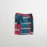 by Parra Vertical Forest Swim Shorts in Blue thumbnail
