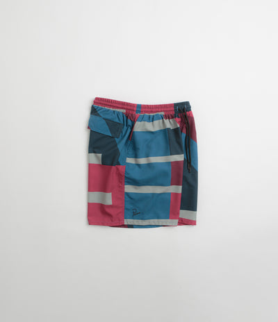 by Parra Vertical Forest Swim Shorts in Blue