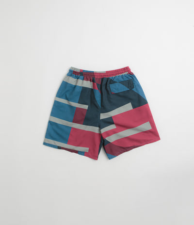 by Parra Vertical Forest Swim Shorts in Blue