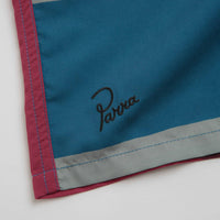 by Parra Vertical Forest Swim Shorts in Blue thumbnail
