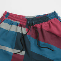 by Parra Vertical Forest Swim Shorts in Blue thumbnail