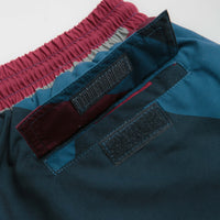 by Parra Vertical Forest Swim Shorts in Blue thumbnail