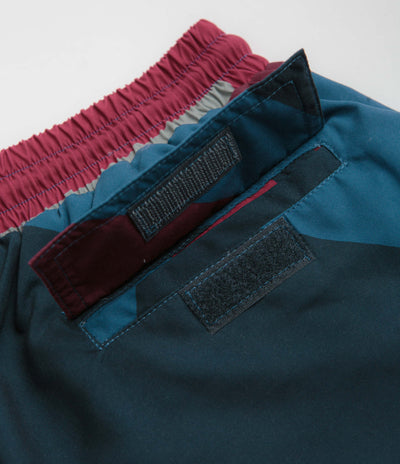 by Parra Vertical Forest Swim Shorts in Blue