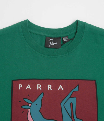 by Parra Vertical Horse T-Shirt in Green