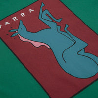 by Parra Vertical Horse T-Shirt in Green thumbnail
