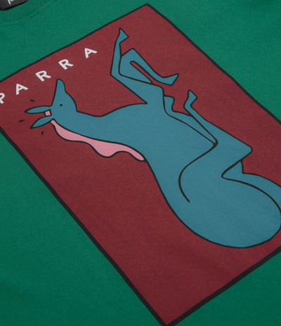 by Parra Vertical Horse T-Shirt in Green