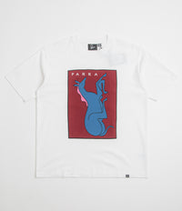 by Parra Vertical Horse T-Shirt in White