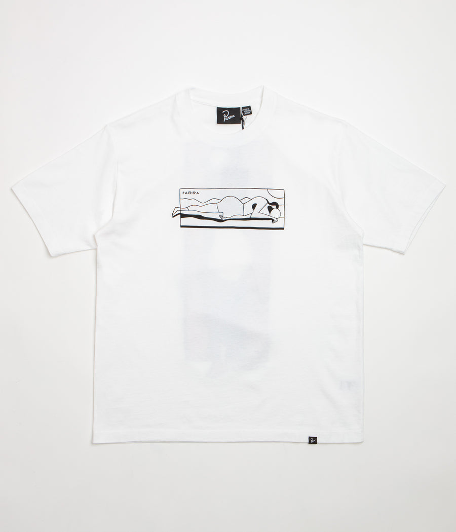 by Parra Vertical Thoughts T-Shirt - White