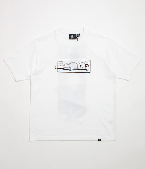 by Parra Vertical Thoughts T-Shirt - White