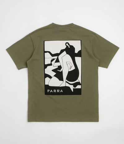 by Parra Waiting For You T-Shirt in Green