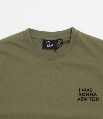 by Parra Waiting For You T-Shirt in Green