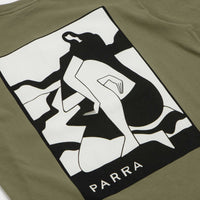by Parra Waiting For You T-Shirt in Green thumbnail