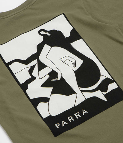 by Parra Waiting For You T-Shirt in Green