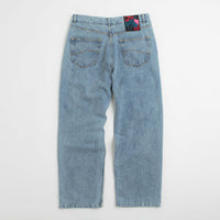by Parra Washed Up Jeans in Washed blue thumbnail