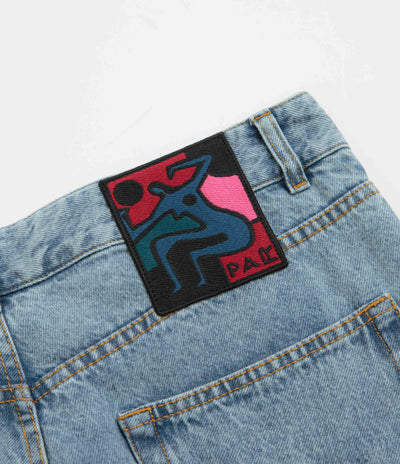 by Parra Washed Up Jeans in Washed blue