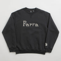 by Parra Weird Trad Logo Crewneck Sweatshirt - Dark Navy thumbnail