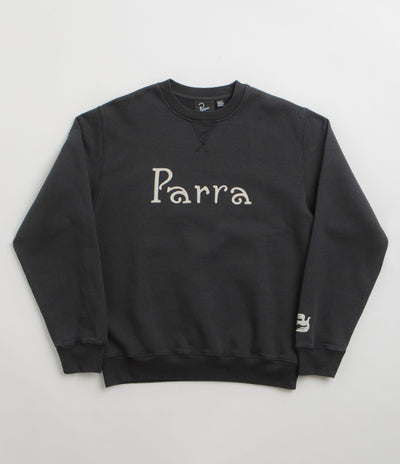 by Parra Weird Trad Logo Crewneck Sweatshirt - Dark Navy