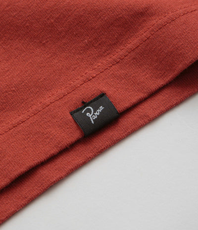 by Parra Wheeled Bird T-Shirt in Rust