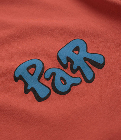 by Parra Wheeled Bird T-Shirt in Rust