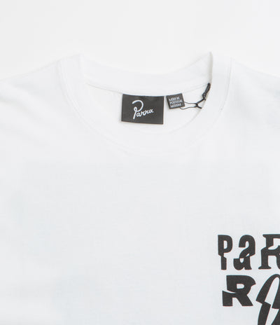 by Parra Why Are You Here T-Shirt - White