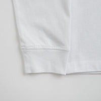 by Parra Wine And Books Long Sleeve T-Shirt in White thumbnail