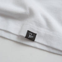 by Parra Wine And Books Long Sleeve T-Shirt in White thumbnail