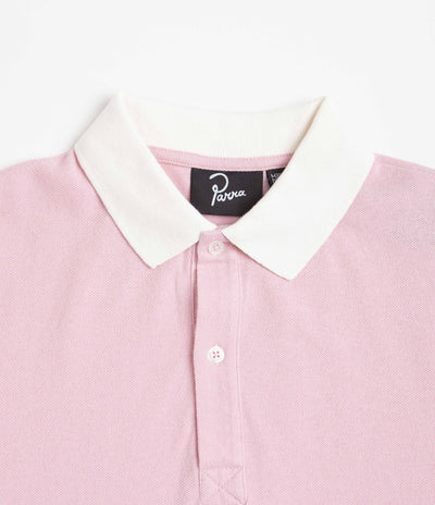 by Parra Winged Logo Polo Shirt - Pink