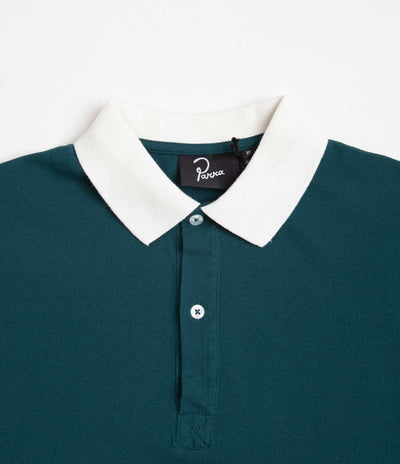 by Parra Winged Logo Polo Shirt - Teal