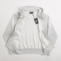 by Parra Word Salad Full Zip Hoodie in Heather Grey thumbnail