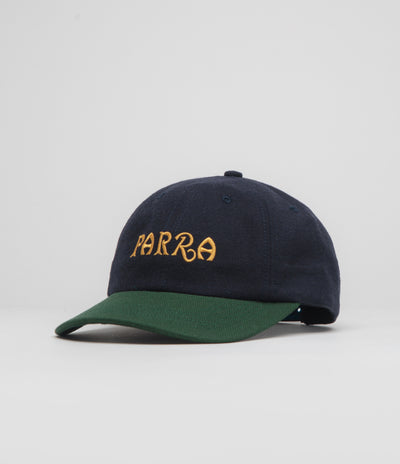 by Parra Wordle Logo Cap in Dark Navy