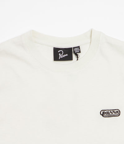 by Parra Wrapped Around Logo T-Shirt - Dirty White