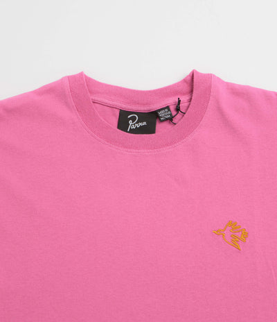 by Parra Yarn Bird T-Shirt in Pink