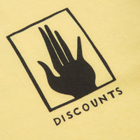 by Parra Yoga Discounts T-Shirt - Yellow thumbnail