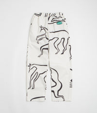 by Parra Yoga Walks Pants in White